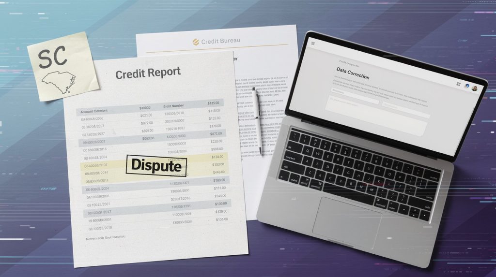 Bureau Data Correction SC: Fixing Errors in Your Credit Report in South Carolina