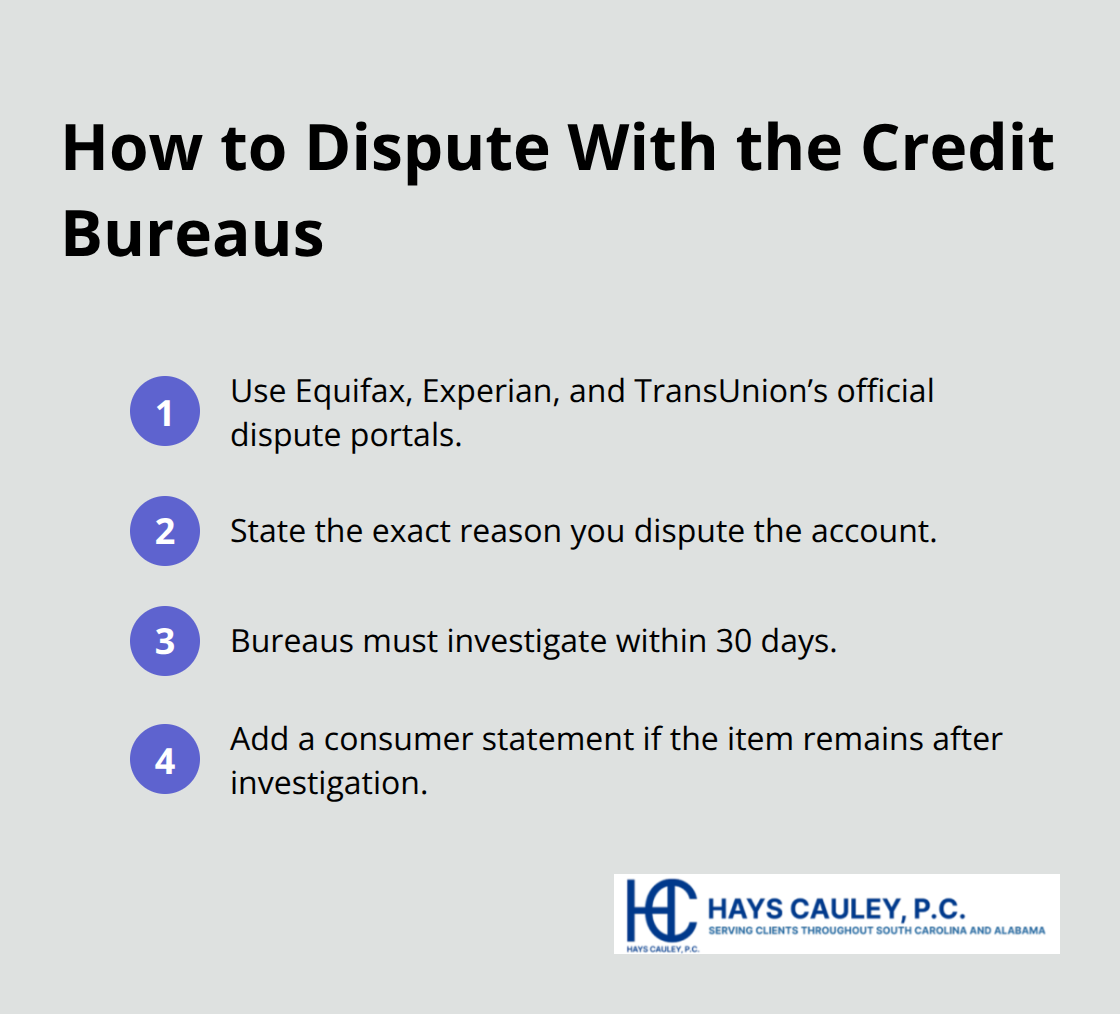 Steps to file an effective credit bureau dispute - Debt collector verification