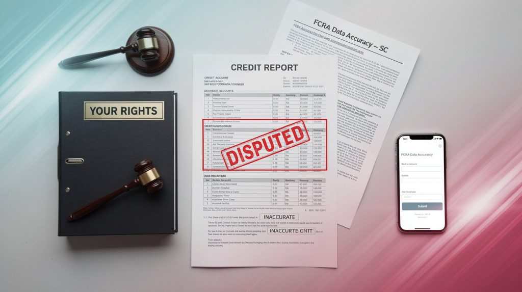 FCRA Data Accuracy SC: Your Rights When a Credit Report Isn’t Up to Date