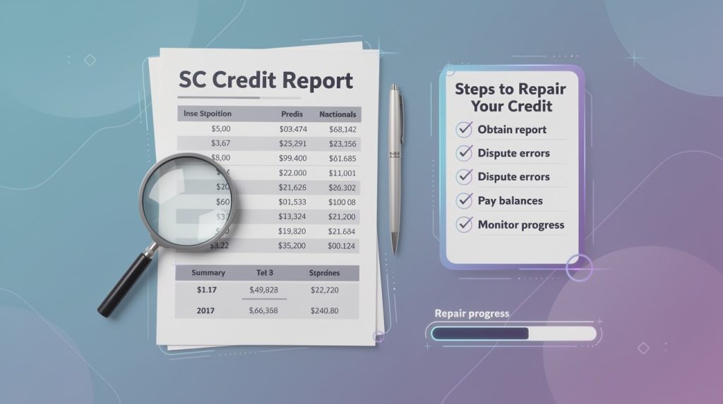 Fix SC credit report: Steps to Repair Your Credit Now