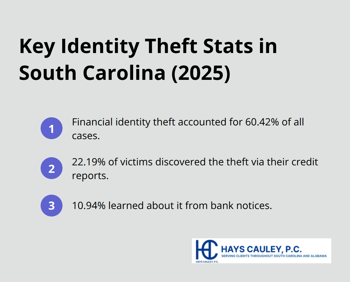 Three quick stats on South Carolina identity theft in 2025 - Identity theft legal help