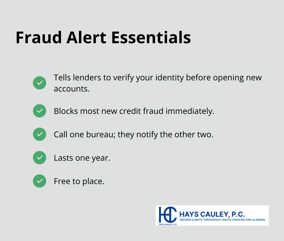Key facts about placing a fraud alert with Equifax, Experian, and TransUnion - identity theft recovery steps