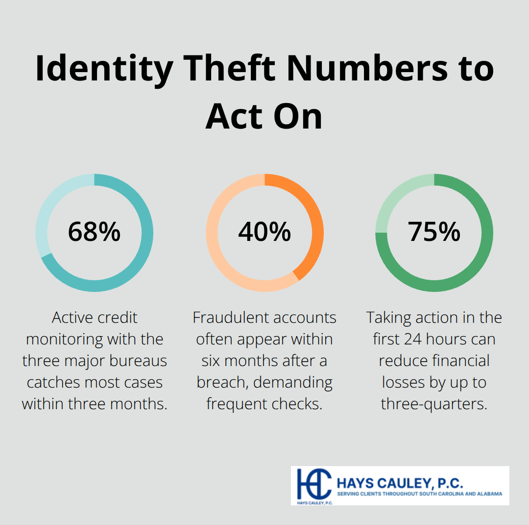 Key percentages that drive faster detection and lower losses - Identity theft tips SC