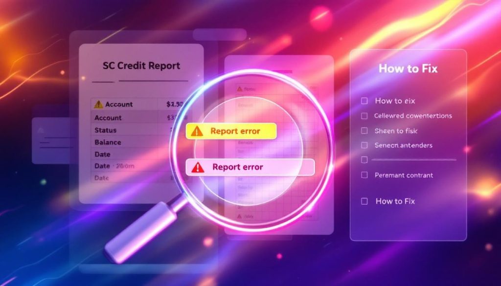 SC Credit Report Errors: How to Spot and Fix Them