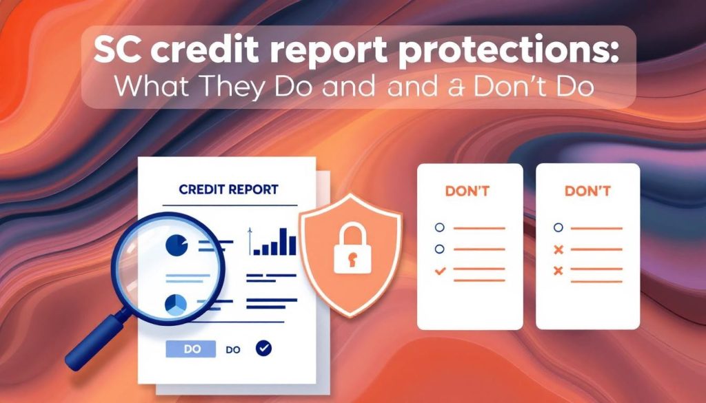 SC credit report protections: What They Do and Don’t Do