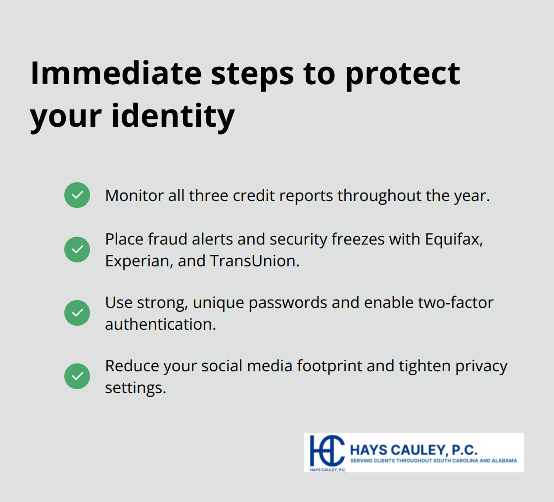 Checklist of quick actions to guard against synthetic identity fraud